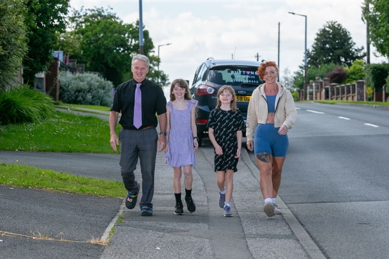Other image for Sisters stride out for cat rescue